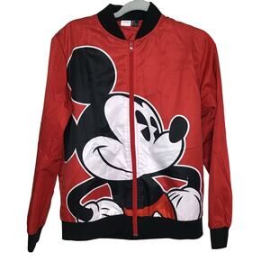 Disney Red Mickey Mouse Jacket Size S